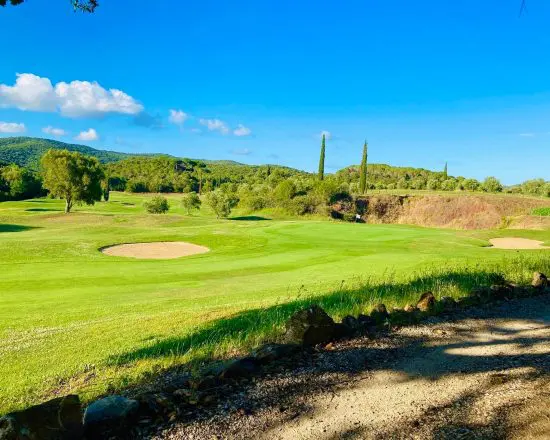 7 nights with breakfast at La Bagnaia Golf Resort including 3 Green fees per person (Royal Golf La Bagnaia, GC Valdichiana and GC Toscana)