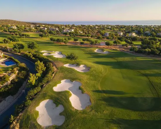 10 nights at the Atlantica Golden Beach Hotel with breakfast and 4 green fees