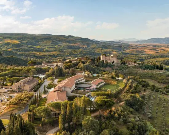 5 nights with breakfast at Castelfalfi including unlimited golf and a Chianti wine tasting in San Gimignano