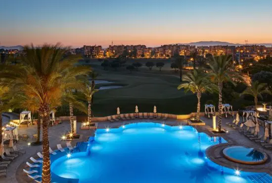 5 nights with breakfast at Ona Mar Menor Golf & Spa including 2 green fees per person (Mar Menor Golf and Altaona Golf & Country Village).
