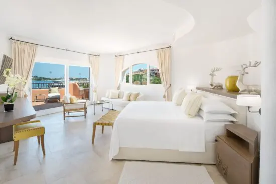 7 nights with breakfast in Cervo Hotel, Costa Smeralda Resort including 3 Green fees per person (Pevero Golf Club)