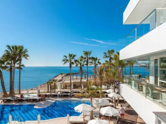 3 nights with breakfast at Amàre Beach Hotel Marbella including one Green fee per person (Marbella Golf Country Club)