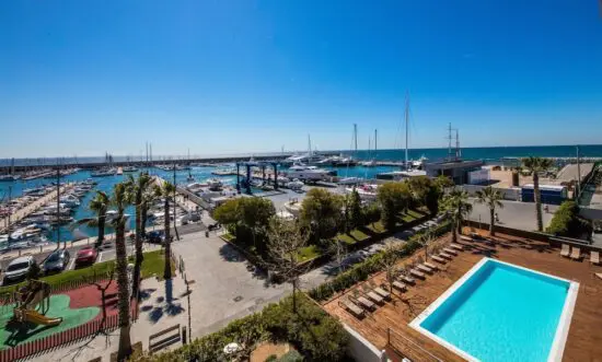 7 nights with breakfast at Hotel Atenea Port Barcelona Mataro including 3 Green fees per person (2x Club de Golf Llavaneras and 1x Golf La Roca)