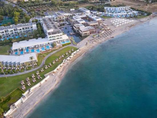 7 nuits avec petit-déjeuner à l'hôtel Amirandes Grecotel Boutique Resort, y compris 3 green fees par personne (The Crete Golf Club)