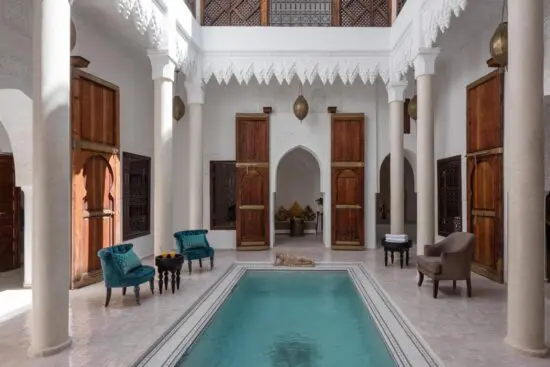 7 notti al Riad Spice by Marrakech Riad con colazione e 4 green fee
