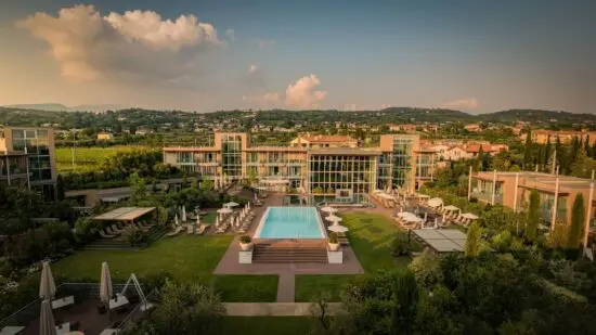 7 Nächte im Aqualux Hotel Spa Suite & Terme, Frühstück, 3 Greenfees
