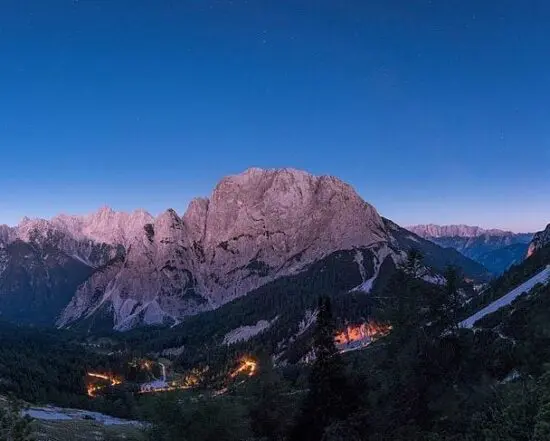 (1.) Impresiones fotográficas sobre: Viajes de golf Slowenische Alpen