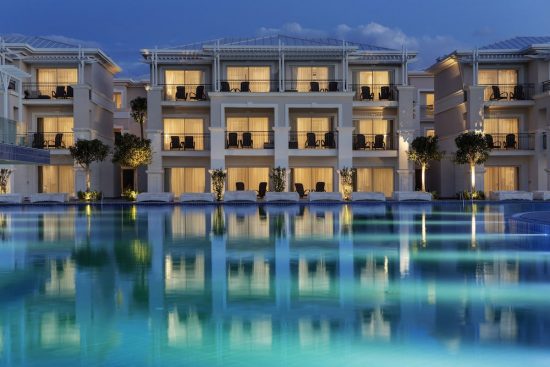 7 nights at the Titanic Deluxe Golf Belek hotel, all inclusive with 4 green fees per person at Cullinan Links Course