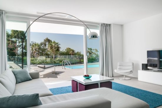 7 nuits à l'hôtel Baobab Suites avec petit-déjeuner inclus et 3 Green Fees par personne ( 2x Abama Golf & 1x Amarilla Golf )