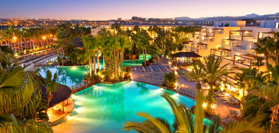 7 Übernachtungen im Hotel Tabaiba Princess All Inclusive und 3 Green Fees (1x Meloneras, 1x Anfi Tauro, und 1x Maspalomas)