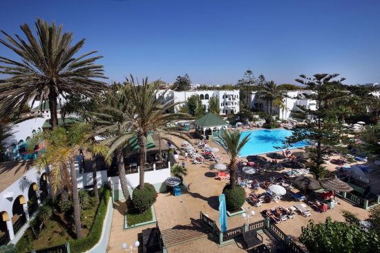 10 nights at Valeria Jardins Agadir Resort with all inclusive and 4 green fees (GC Le Ocean, Soleil, Tazegzout and Les Dunes)