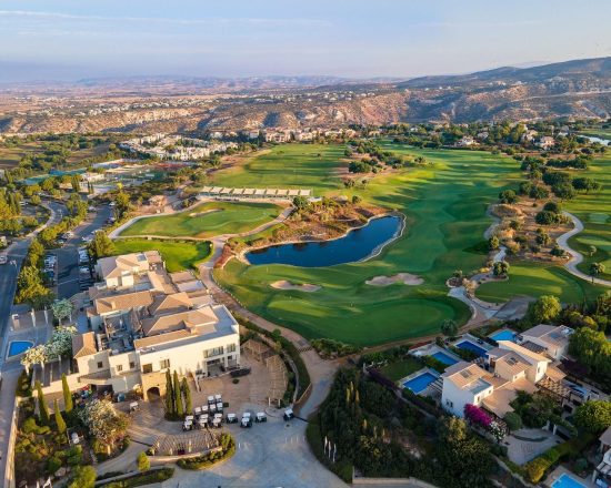 7 nights with breakfast at Amavi MadeforTwo Hotels including 3 Green Fees per person (PGA National Aphrodite Hills & Elea Golf Club)