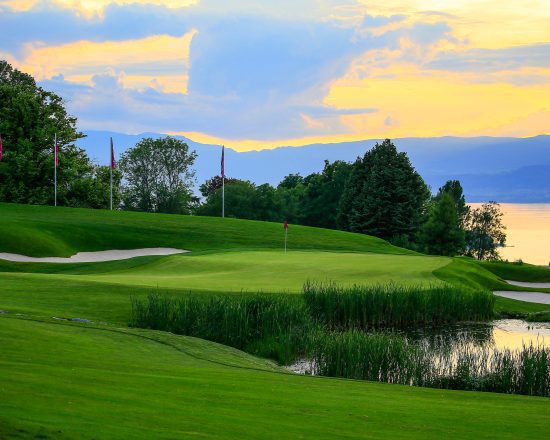 7 nights at Hotel Ermitage including 3 Green Fees per person at Evian Golf Resort (The Champions Course & The Lake Course)