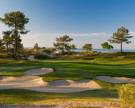 7 nights with breakfast at Tróia Design Hotel including 5 Green Fees per person at Troia Golf Club