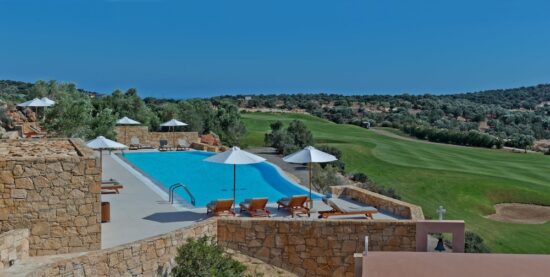5 Übernachtungen im Kreta Golf Club Hotel mit Frühstück & 2 Green Fees pro Person (The Crete Golf Club)