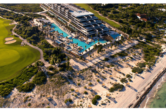 8 nights All Inclusive at Atelier Playa Mujeres with 3 Green Fees per person at 2x Playa Mujeres Golf Club & 1x Club de Golf Iberostar Playa Paraiso