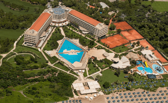 7 nuits tout compris à l'hôtel Kaya Belek, y compris 3 greenfees par personne au Kaya Palazzo Golf, Antalya Golf Club - Pasha & Sultan Courses et visite guidée d'Antalya