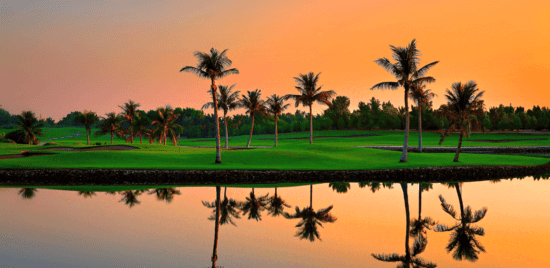 7 nights with breakfast at the Westin Abu Dhabi Golf Resort & Spa including 3 Green Fees per person (1x Yas Links & 2x Abu Dhabi Golf Club)