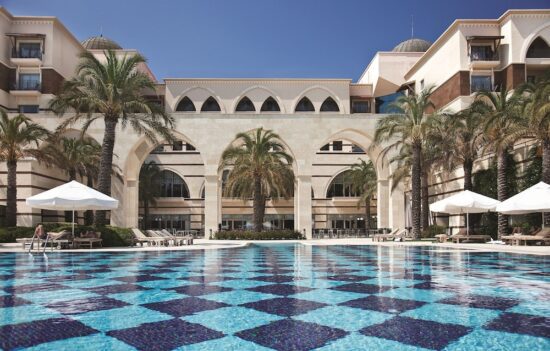 10 nights at Kempinski Hotel The Dome Belek with All Inclusive and 5 Green Fees per person (2x Antalya Golf Club, 1x Kaya Palazzo, 1x Cullinan, 1x National)