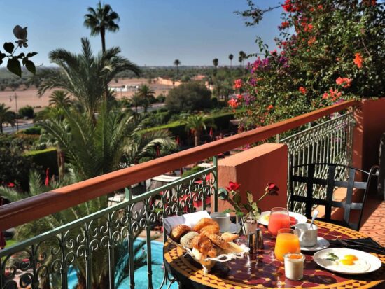 5 nights with breakfast at Sofitel Marrakech Lounge and Spa including 2 Green fees per person (Atlas and The Montgomerie)