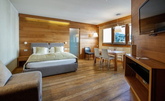 5 nights with breakfast at Sottovento Luxury Hospitality and 2 daily green fee per person (GC Bormio)
