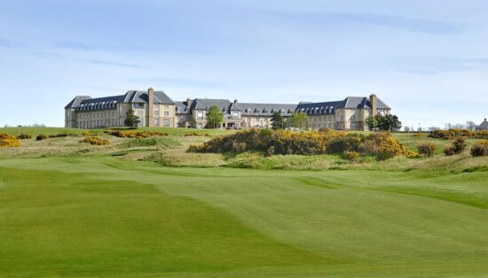 7 nights with breakfast at the Fairmont St Andrews including unlimited golf