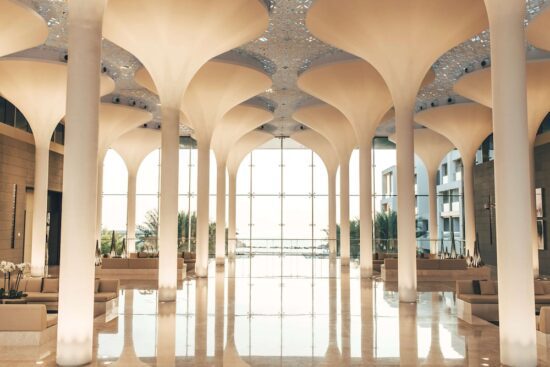 7 nights with breakfast at Kempinski Hotel Muscat, 3 Green fees per person (Al Mouj Golf, Ghala GC & La Vie Club) and local Omani food experience in Muscat