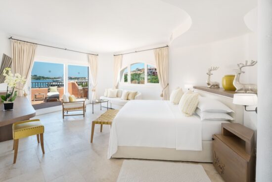 7 nights with breakfast in Cervo Hotel, Costa Smeralda Resort including 3 Green fees per person (Pevero Golf Club)