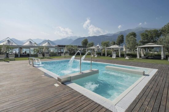 7 nights with breakfast at Seven Park Hotel Lake Como - Adults Only including 3 Green fees per person (Menaggio & Cadenabbia GC, Valtellina GC and GC Lanzo)