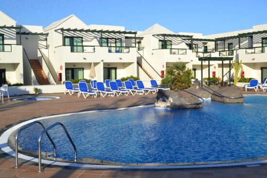 3 nights with breakfast at Hotel Pocillos Playa including one Green fee per person (Lanzarote Golf)