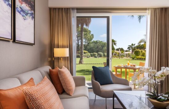 7 nights with breakfast at Wyndham Grand Algarve including 5 Green fees per person (Golf Club Quinta do Lago - 2x South - 2x Laranjal & 1x North)